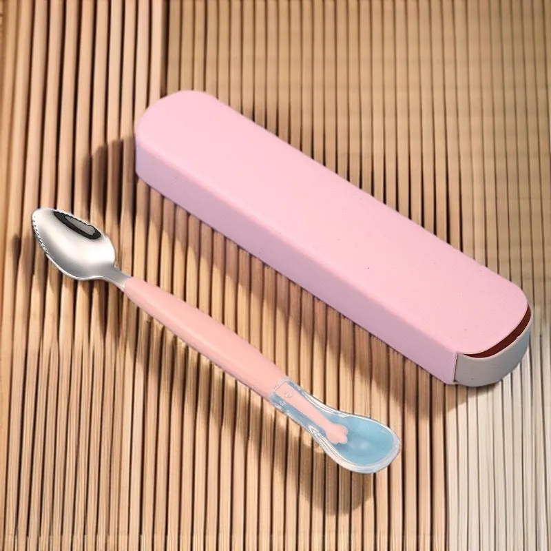 304 Stainless Steel Double Head Scraping Spoon
