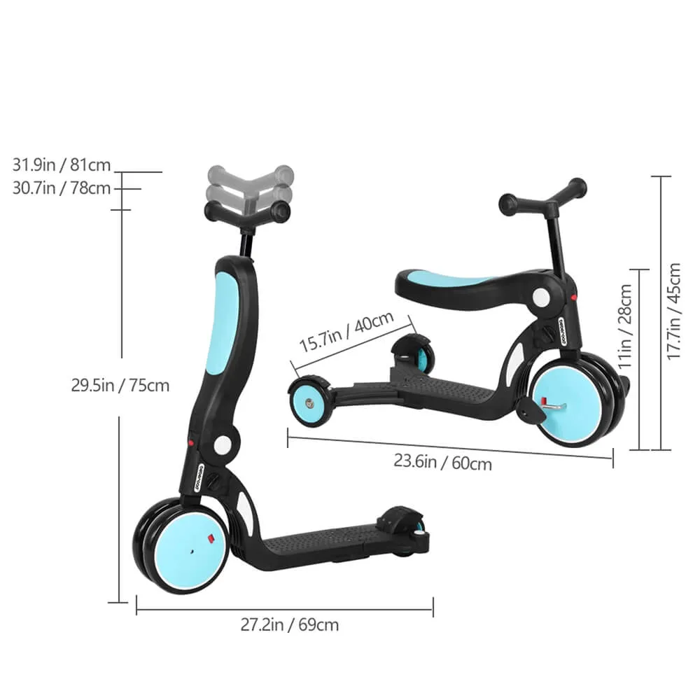 5-in-1 Multi Scooter