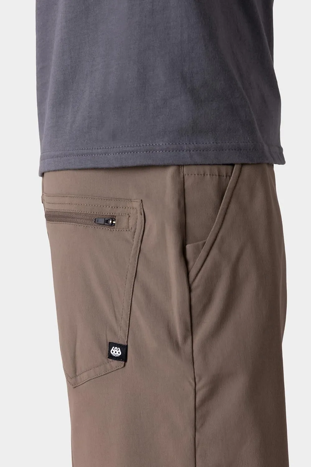 686 Men's Everywhere Hybrid Short - Relaxed Fit - Quick-Drying Classic Shorts - 10 Pocket Design