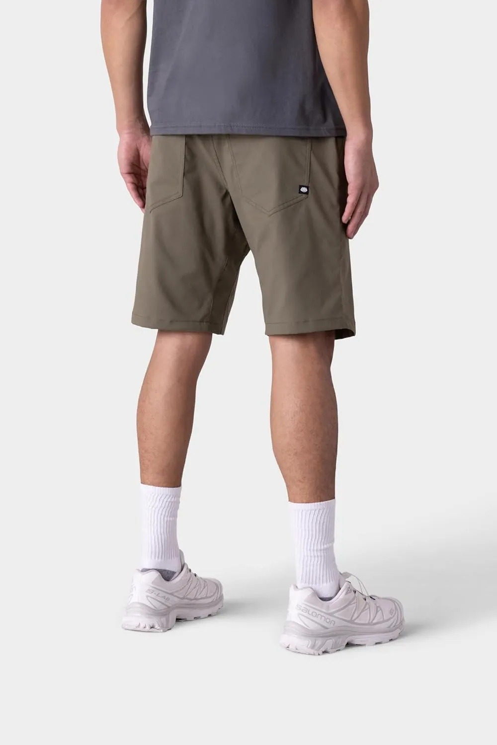 686 Men's Everywhere Hybrid Short - Relaxed Fit - Quick-Drying Classic Shorts - 10 Pocket Design