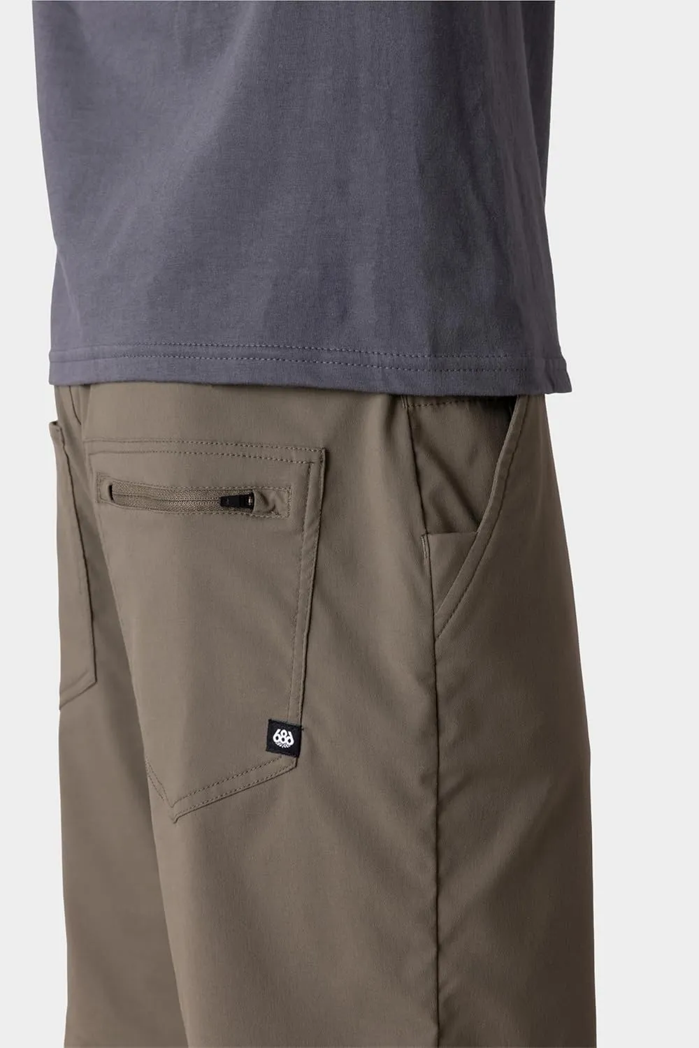 686 Men's Everywhere Hybrid Short - Relaxed Fit - Quick-Drying Classic Shorts - 10 Pocket Design
