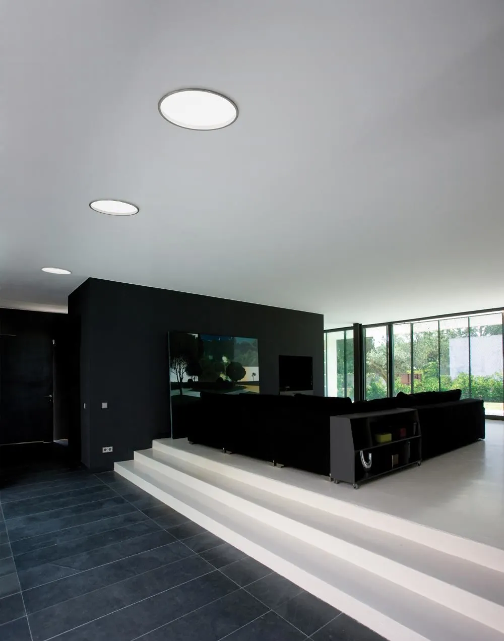 Big built-in ceiling light
