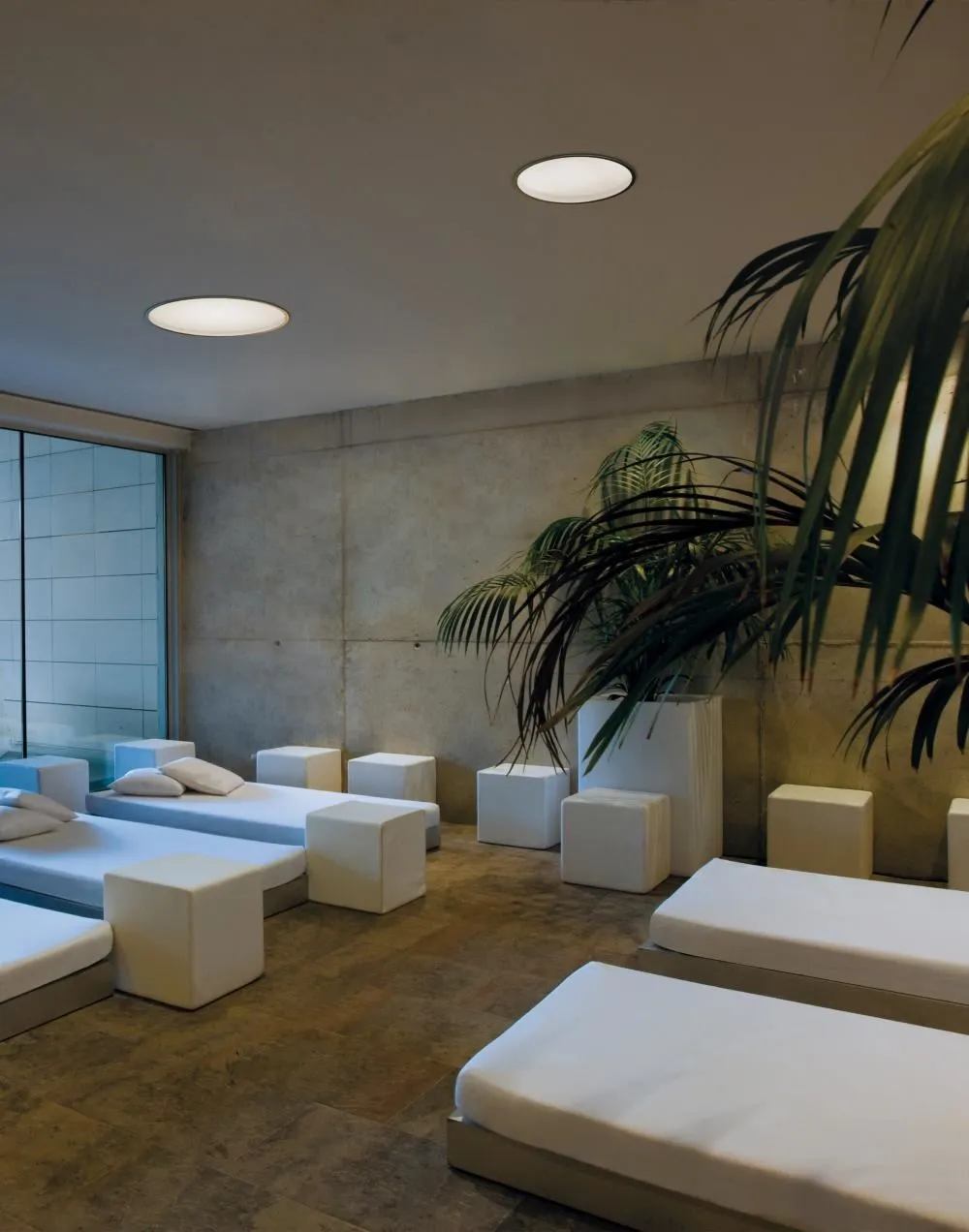 Big built-in ceiling light