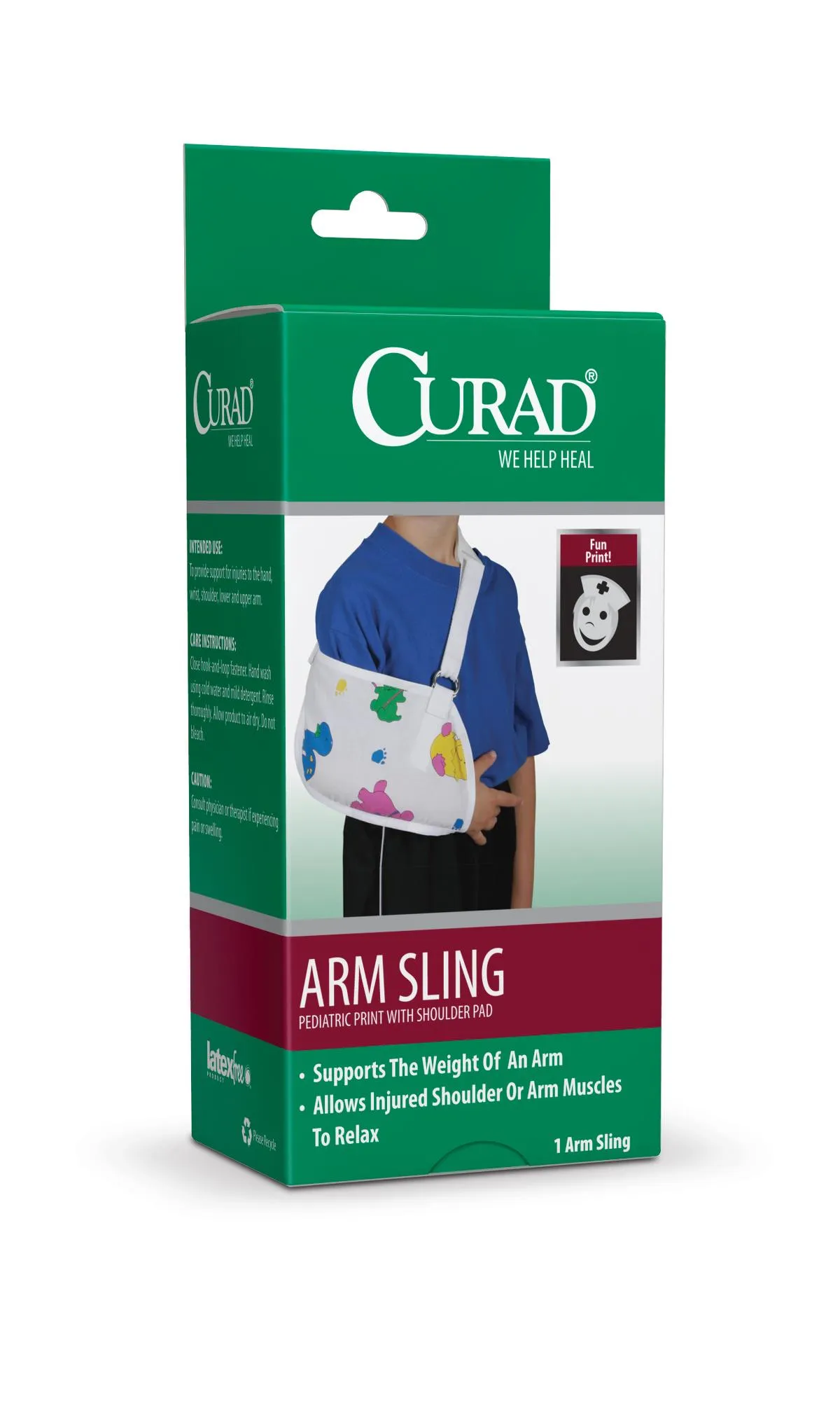 Child's Arm Sling Pedatric Print