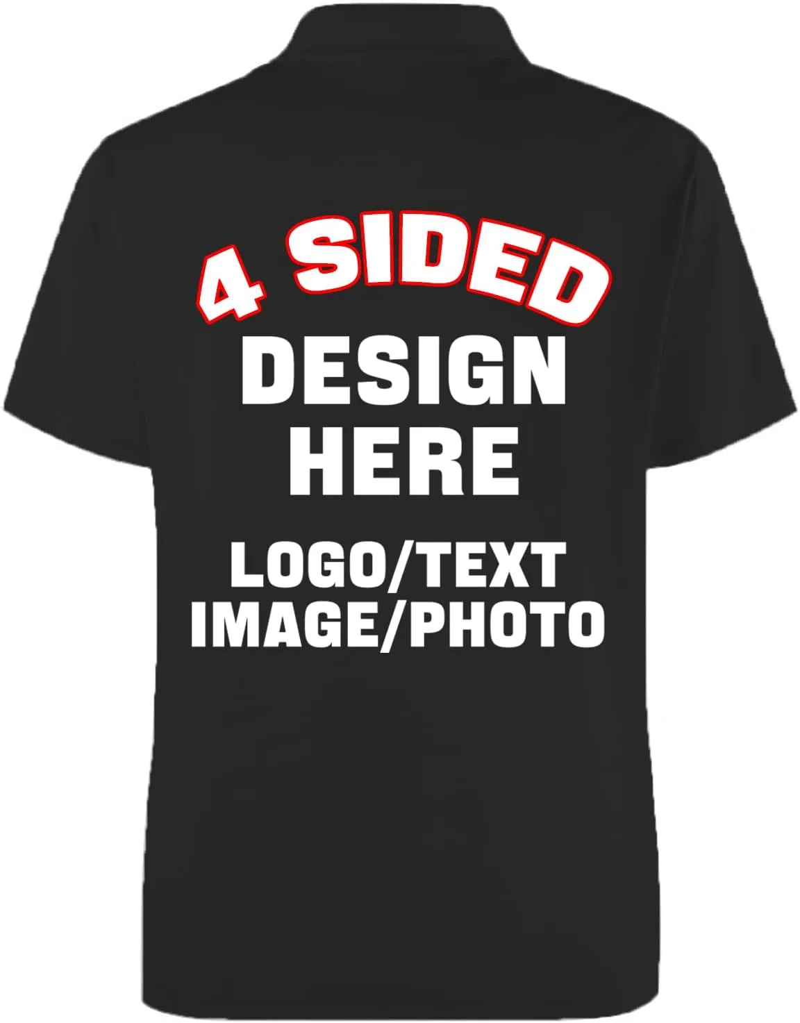 Custom Polo Shirts for Women Add Your Own Image Text Jersey Shirts for Men Personalized Design Polo Logo Shirts