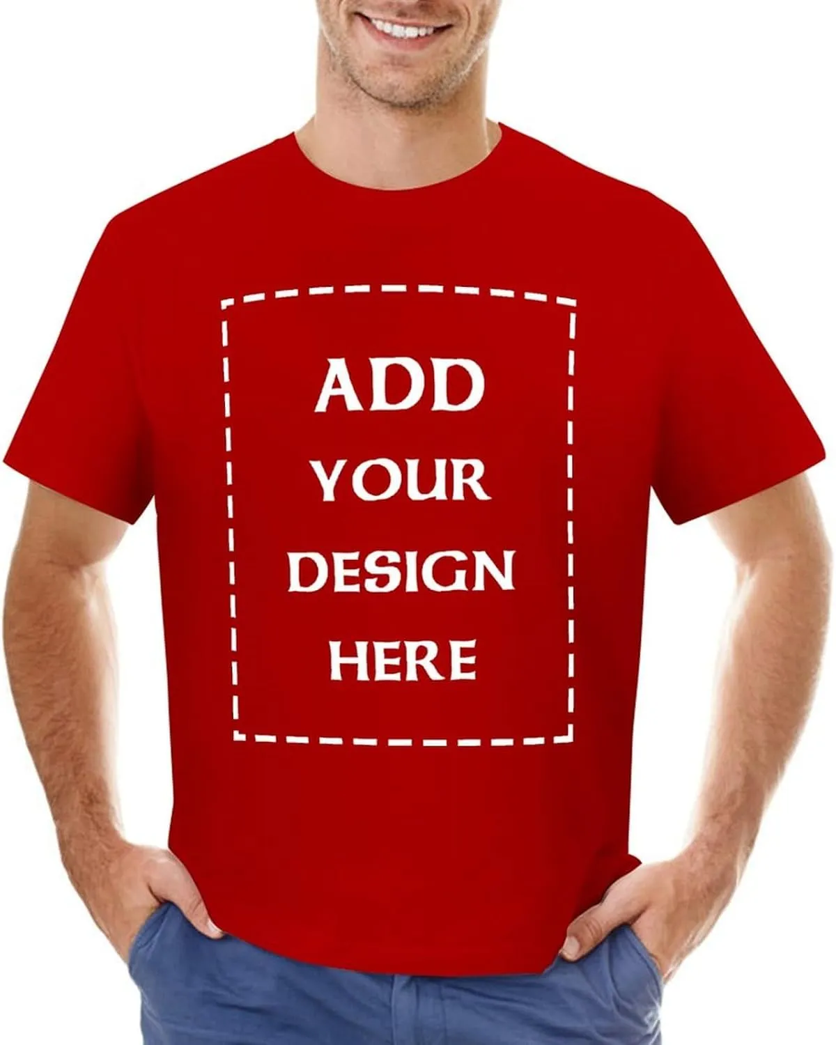 Custom t Shirt Design Your Own Image Text Personalized Adult Printing Shirts