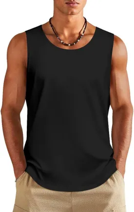 Custom Tank Tops Double Side Design Mens Muscle T Shirts for Gym Workout