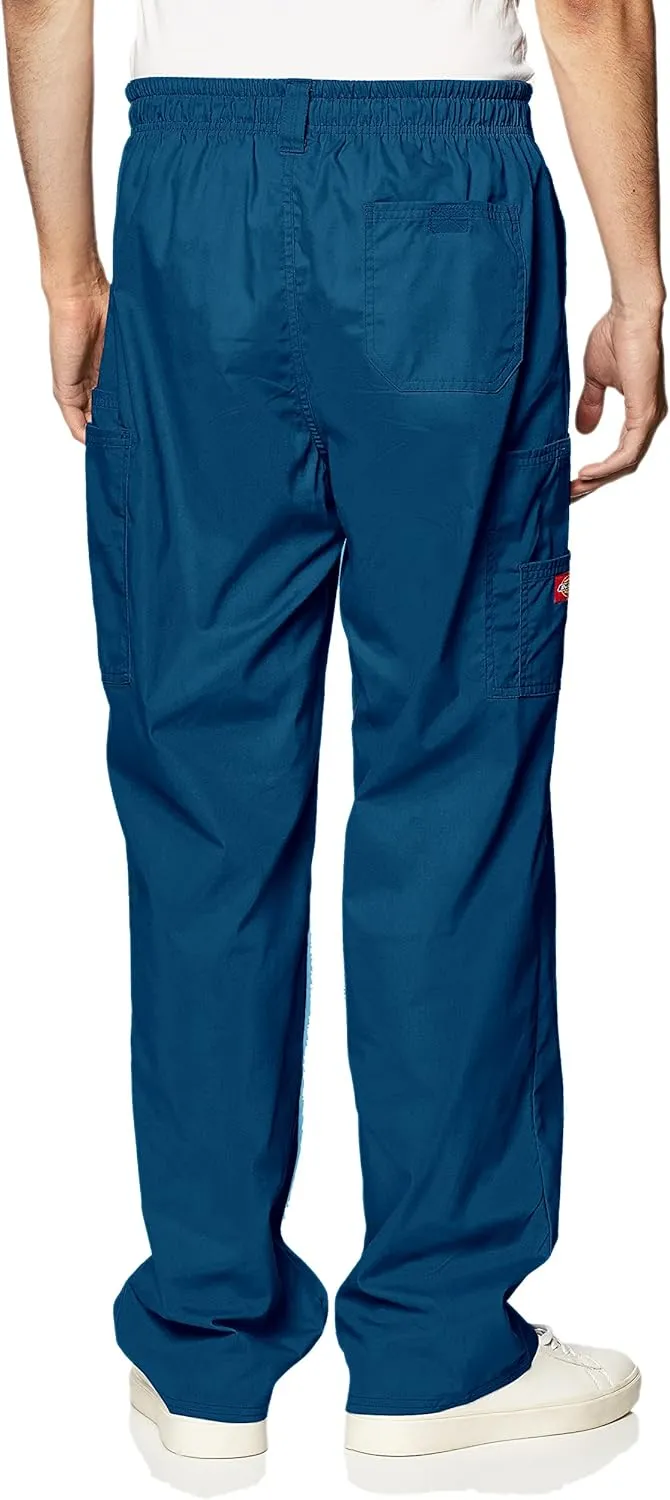 Dickies Men's Pull-On Pant with 7 Pockets Elastic Waistband with Button Closure 81006