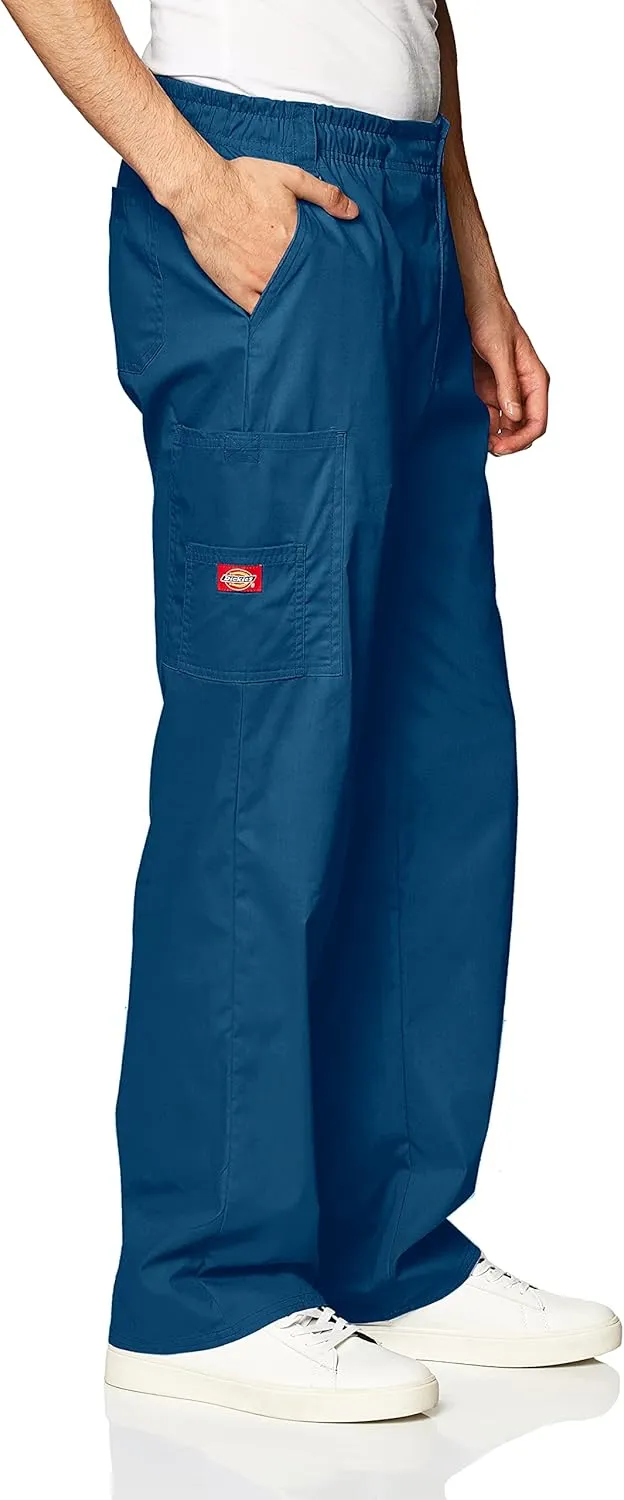 Dickies Men's Pull-On Pant with 7 Pockets Elastic Waistband with Button Closure 81006
