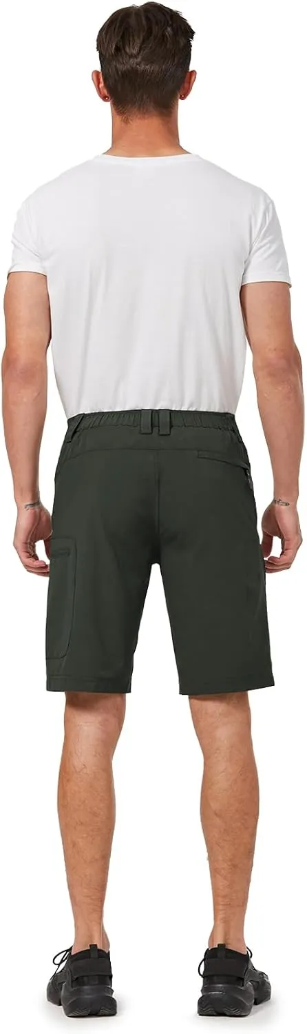 Hiauspor Men's Hiking Cargo Shorts 9"/10" Quick Dry Lightweight Waterproof for Golf Tactical Fishing Casual with 6 Pockets