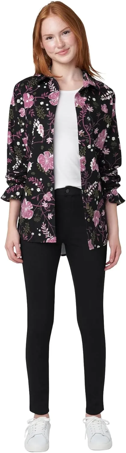 HUE Women's Ultra Soft High Waist Denim Leggings