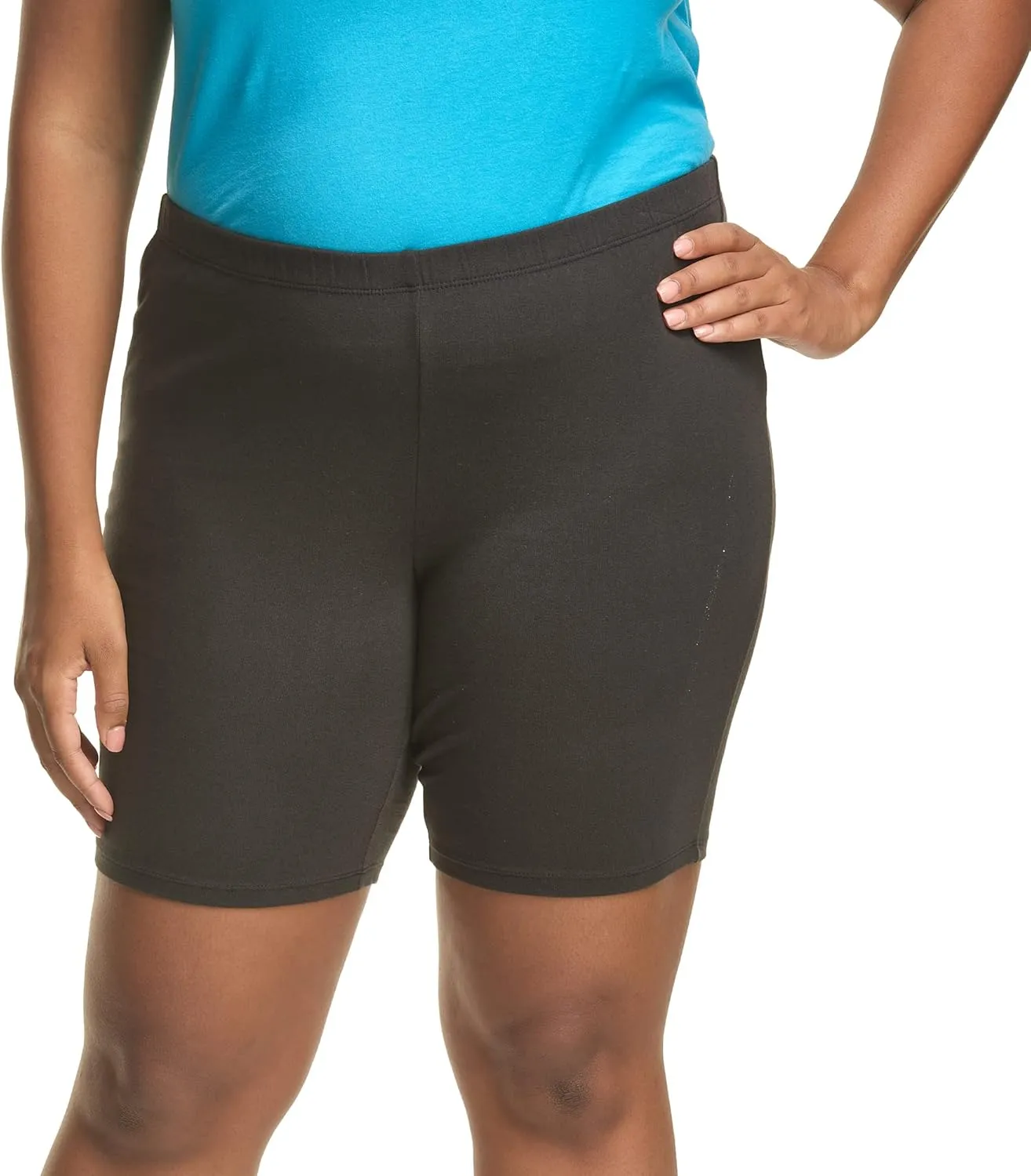 Just My Size Women's Stretch Jersey 9" Bikeshorts