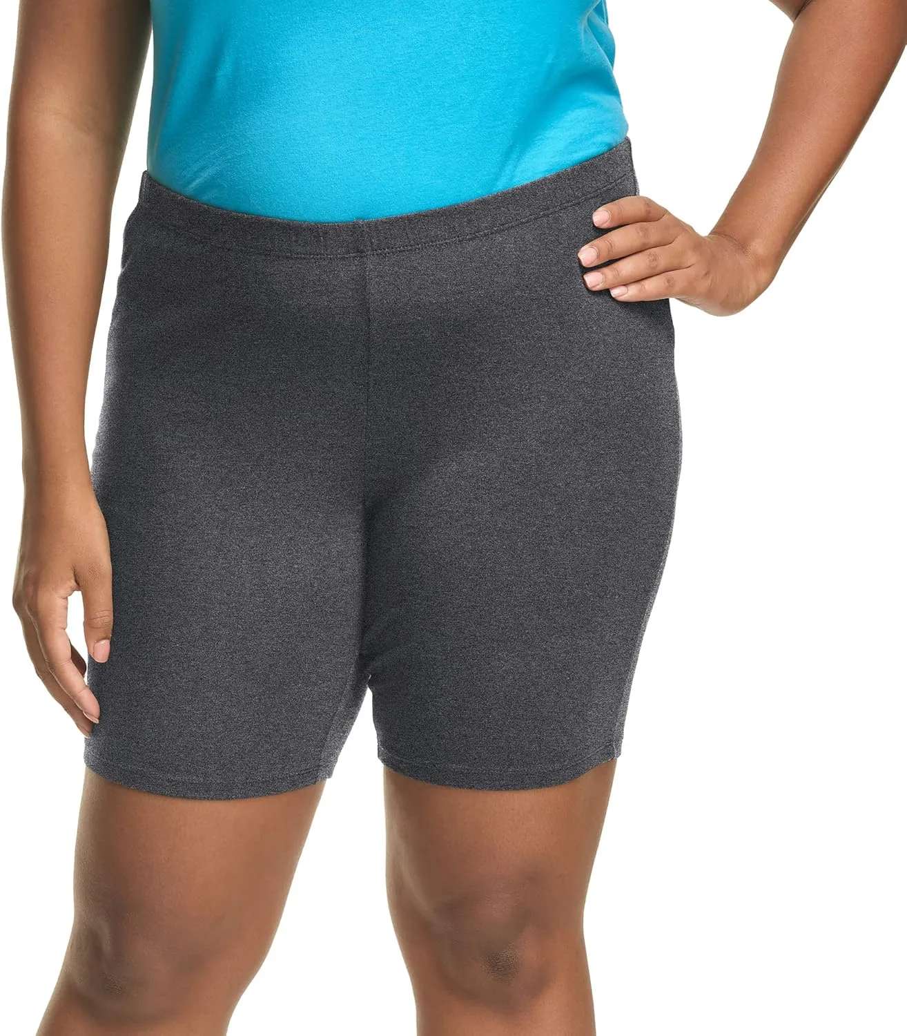 Just My Size Women's Stretch Jersey 9" Bikeshorts
