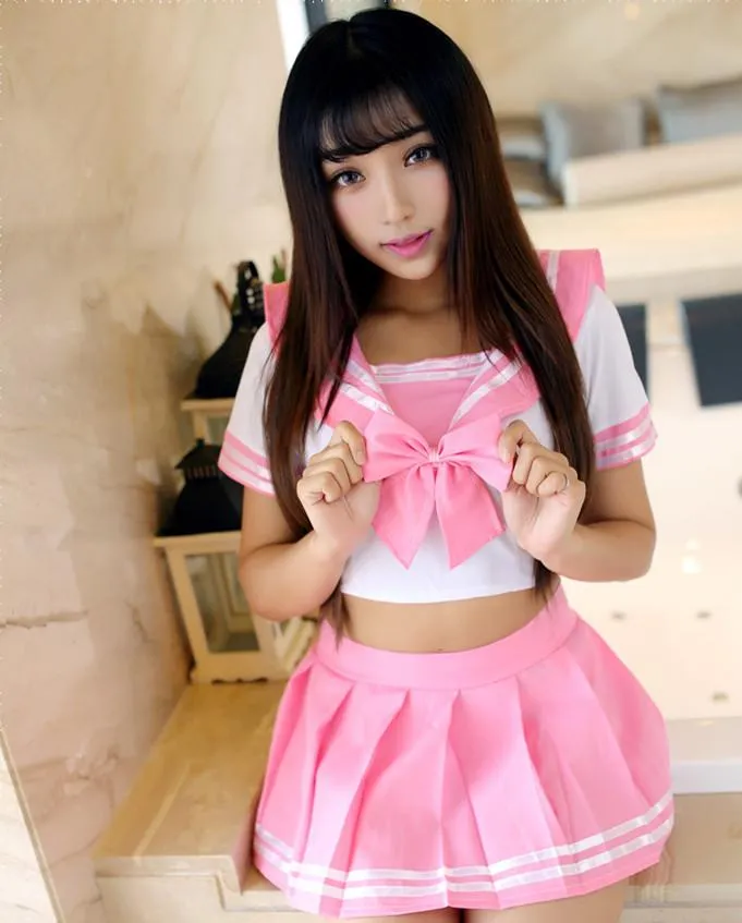 Pink School Uniform Lingerie SD02258