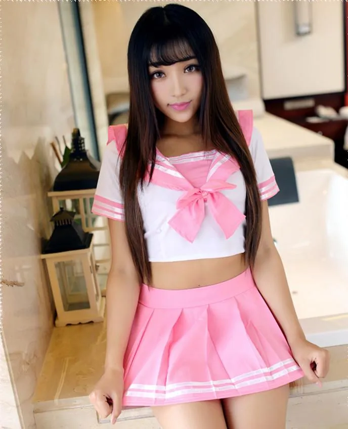 Pink School Uniform Lingerie SD02258