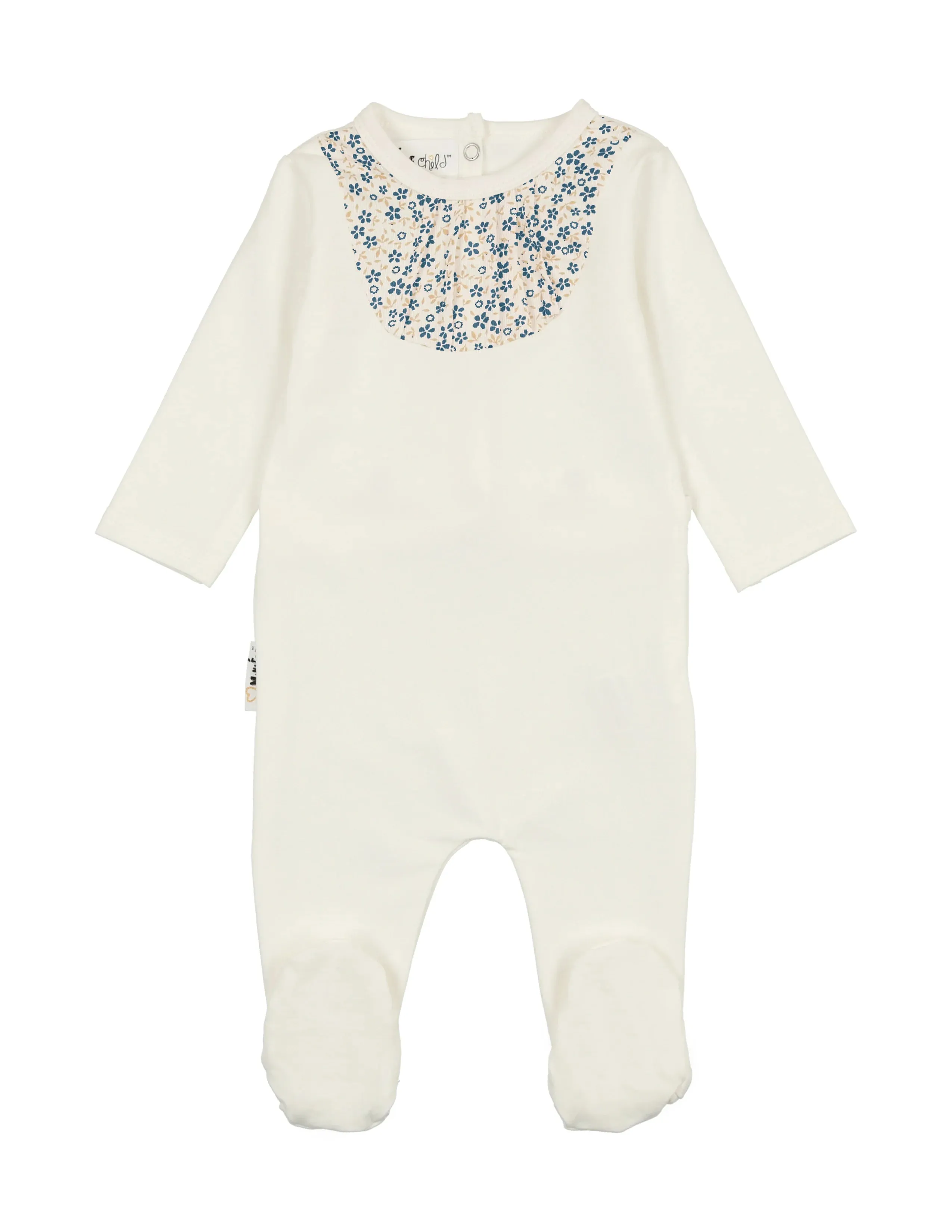 Pleated Bib Footie