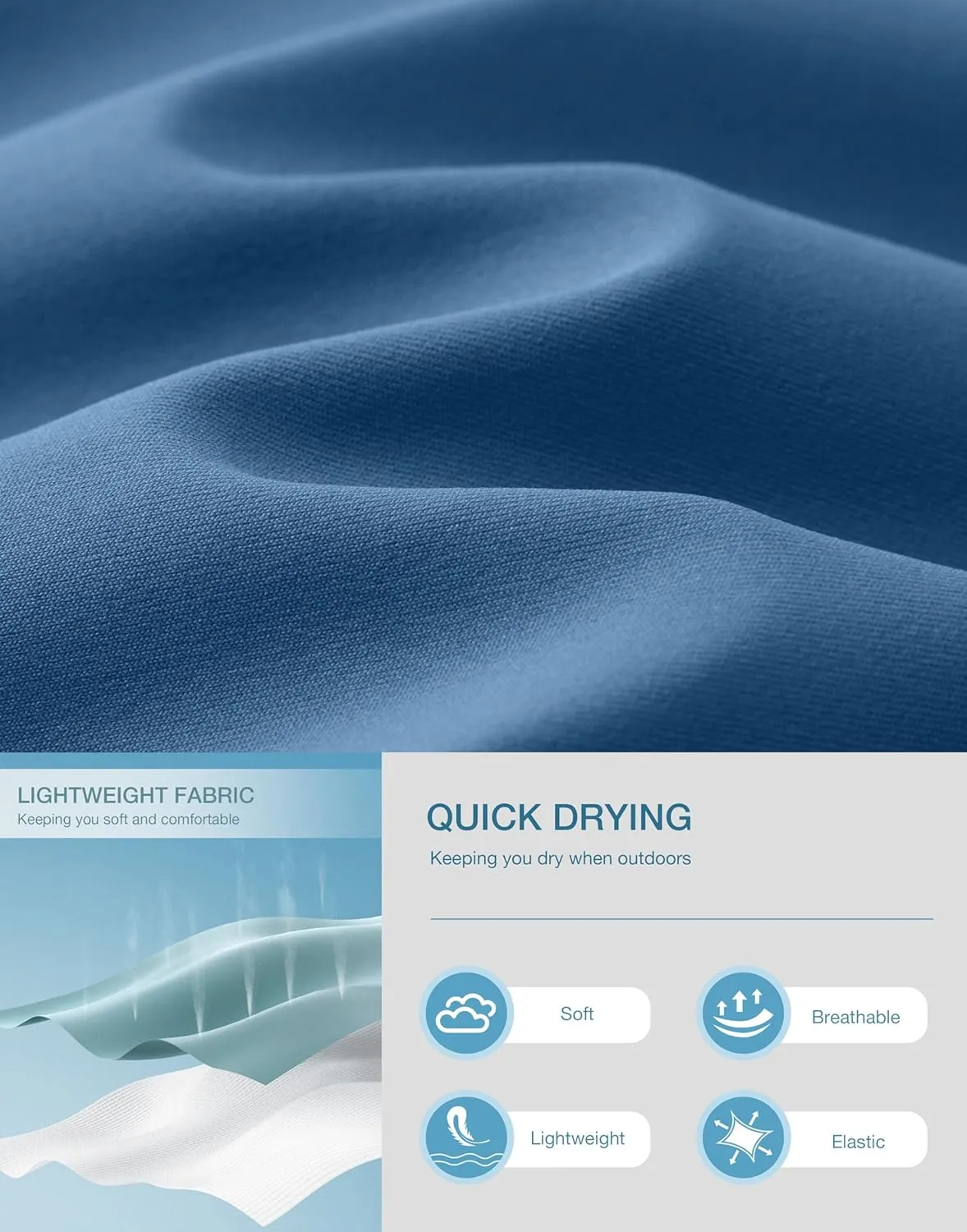 Pudolla Men's Lightweight Sweatpants with Pockets Ultra 4-Way Stretch Soft Joggers for Gym Workout Runing Athletic Pants