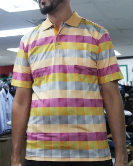 Rossini Peach Double Mercerised Golfer