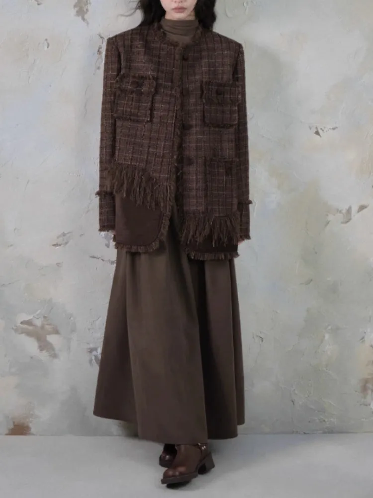 Switching Design Draped Pleated Dress【s0000004396】