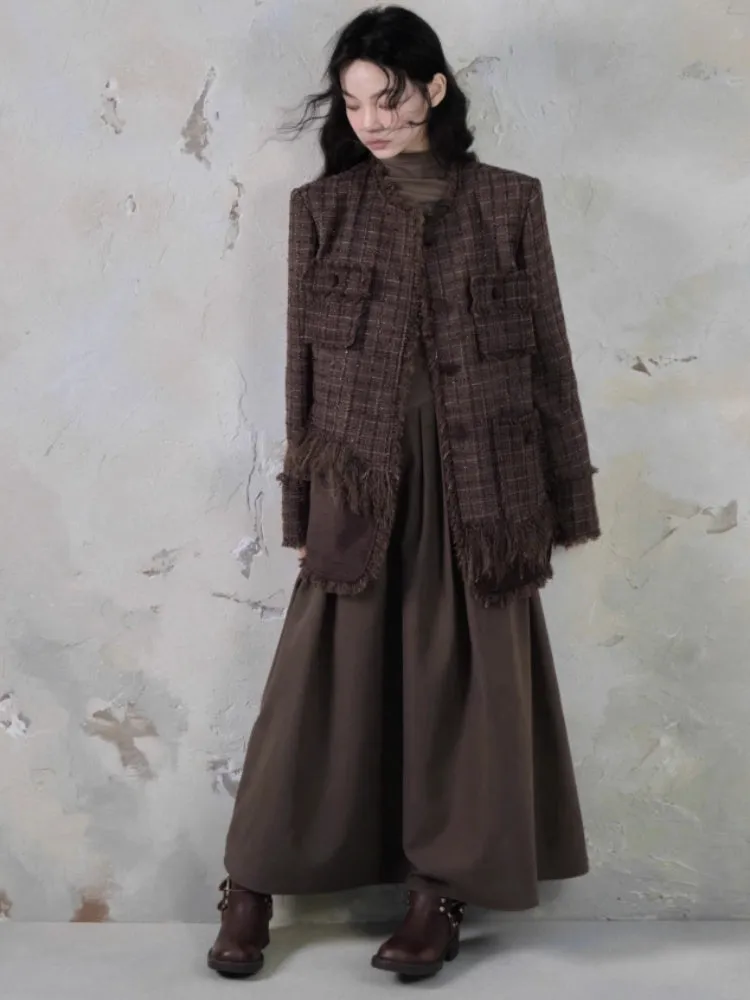 Switching Design Draped Pleated Dress【s0000004396】