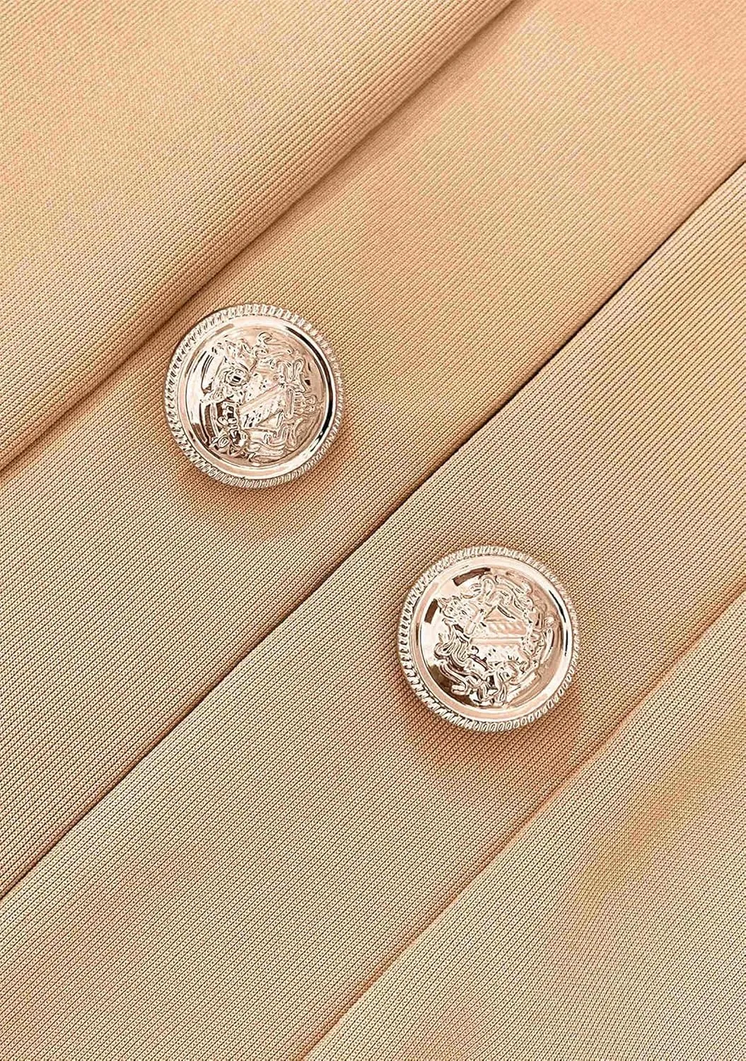 Women's Double Button Loose Fit Suit Jackets Notch Lapel Work Office Blazers Casual Open Front Blazer